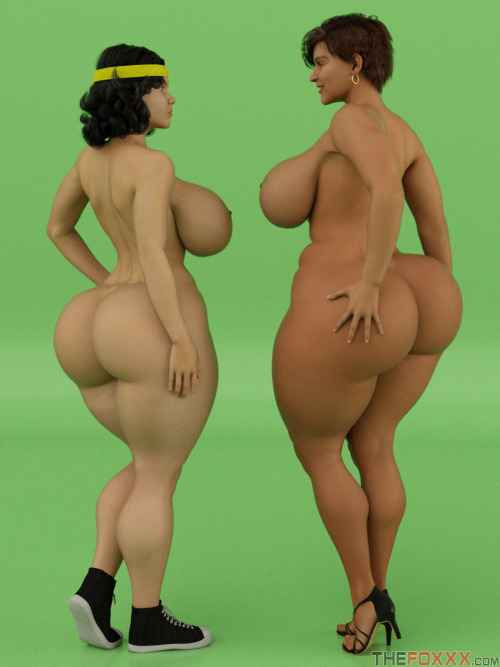 thefoxxx3d:  Crystal Yamanaka and Cindy Yamanaka belong to @wappahofficialblog More pics on my website: http://thefoxxx.com/   They look hot as hell! You did an amazing job on them. My babies look stellar in 3d.