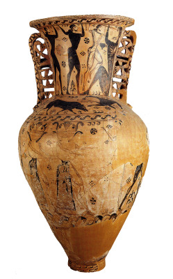 arthistorita:  Polyphemos Painter, Eleusis Amphora, ca. 670-650