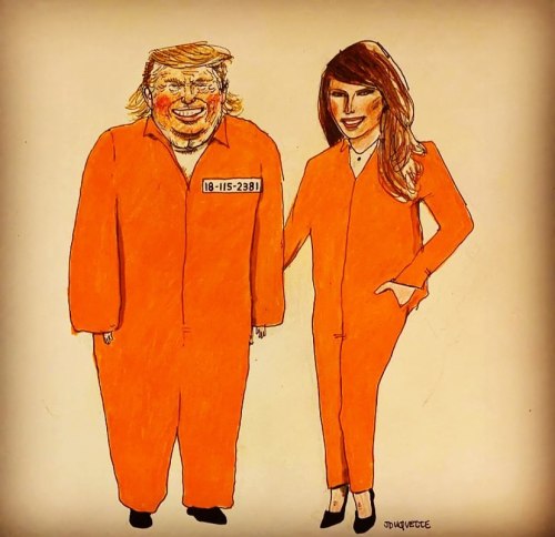 Orange is the new Federal Prisoner! 🍊#lockthemup #criminals