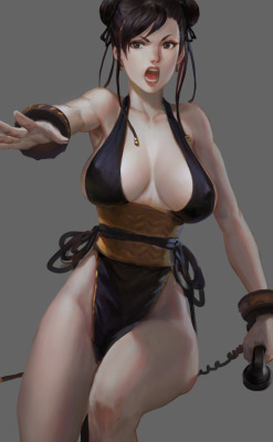 sgeewiz:  Really digging this great Chun Li art - youyi  <