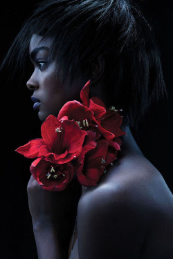 multiculturalmodels: Adau Mornyang by Paul Cruz for A Green Beauty