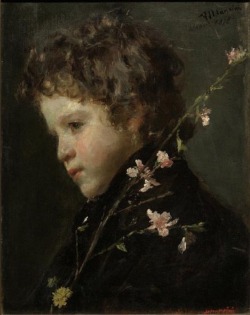 templeofapelles:  Antonio Mancini Almond Blossoms 