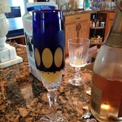 Mimosas for my mom birthday! #mimosas #mom #love #birthday #crystal