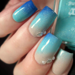 nailpornography:Beach NOTW inspiration!