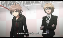 kirideeri:  togami saw the opporitunity and took it 