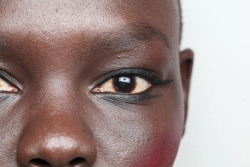 sadesmoothoperator:  close up of grace bol backstage @ jeremy