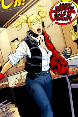 wouldyouliketoseemymask:  Harley Quinn in Streets of Gotham #01