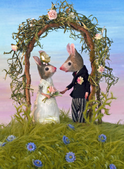 mouseshouses:  Mouse marriage