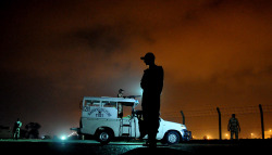 yahoonewsphotos:  Gunmen attack Pakistan airport Gunmen stormed