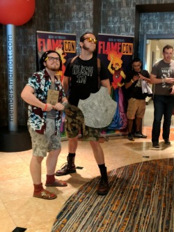 narglez:the taz meetup at flamecon was really fun!