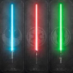 pixalry:   Elegant Weapons: Lightsabers - Created by Anthony