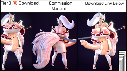 endlessillusionx: Few notes You’re paying for a custom made 3D model optimized for video game importing or 3D Animations, this means they can work in any modern video game that allows modding, SFM, Skyrim, Fallout, Face Rig, Etc. Models are made from