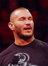 loveortongirl:  vintage-viper:  Randy Orton licking his lips