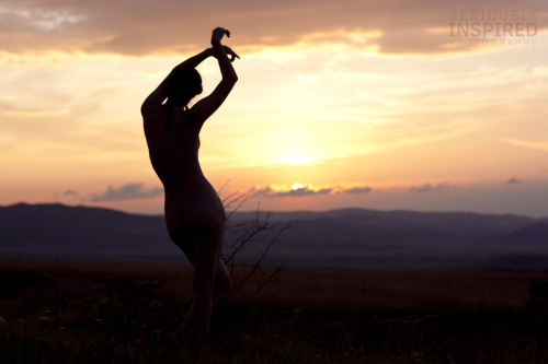 seriouslyinspired:  goddess on the hillside kyotocat by seriouslyinspiredManastireni, Cluj, Romania