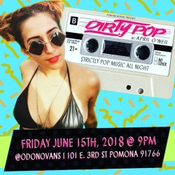 🎶It’s gonna be me🎶 back in Pomona @odonovans_pub tonight