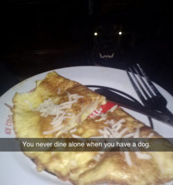 srsfunny:  You Never Eat Alonehttp://srsfunny.tumblr.com/