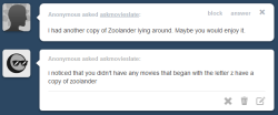 askmovieslate:  Seriously though, I’m fearing for my life now.