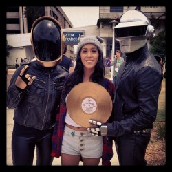 I got lucky! #daftpunk #sdcc  (at San Diego Comic-Con 2013)