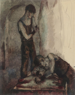 Butcher Boys of Paris Pavel Tchelitchew, 1929