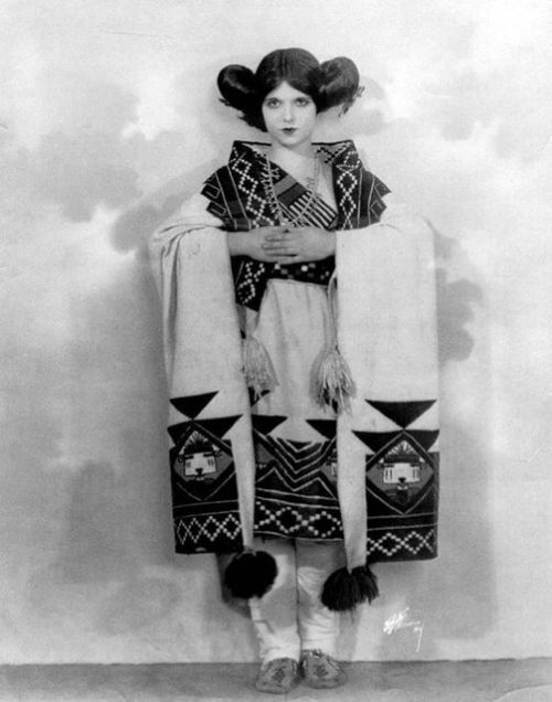 Young Louise Brooks as Hopi Bride with Denishawn dance company
