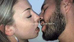 kissingchannel: Friday and Kat kissing.  CLICK HERE FOR THE FULL