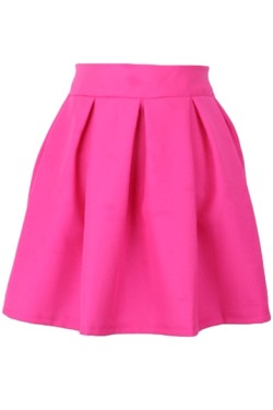 cute4cheap:  Candy Color Pleated Skirts - บ.50 ( 1 - 3 ) //