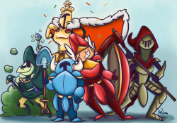 pickles4nickles:  Shovel Knight turns 2 years old today!! This