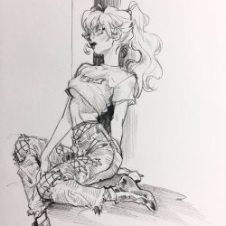 milkmanner: Snotgirl sketch roundup! Bryan and I are going to