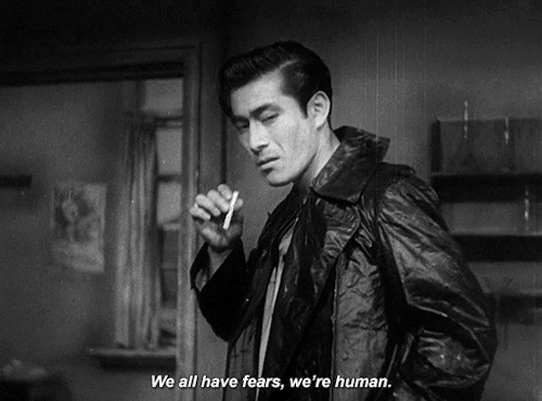 classicfilmblr:  “Otherwise, why the tattoos, the tough talk