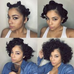 naturalhairqueens:  Never underestimate the power of a pick 