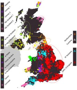 theverge:  A new genetic map of the UK shows which invasions