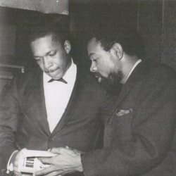 yearningforunity:  gottahavesoul: John Coltrane and Amiri Baraka.