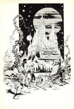 70sscifiart:   Al Williamson, “Life on Other Worlds”