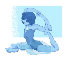 samrocketstar:  blue pearl! i took some liberties on her design/anatomy/pretty