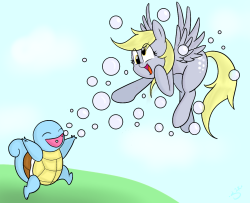 paperderp:  Derp Squirt by Silver1Kunai  x3! Cuuuuute~! <3