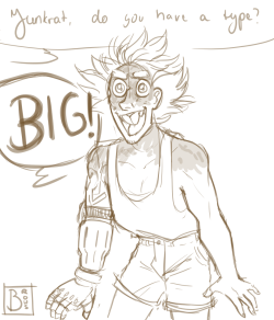 browsdraws:  did i tell y’all about my favourite junkrat ships