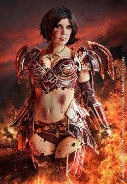 hotcosplaychicks:  Angel of Death by KamuiCosplay 