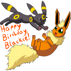 furreon:   Probably belated for you, but I drew it on your birthday.