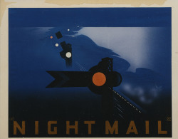 heaveninawildflower:  Night Mail poster by British Postal Museum