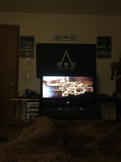 Rearranged my room some now time to relax and watch a badass