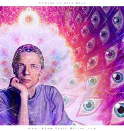 psychedelic-aliens:  “Homage to Alex Grey” by Adam Scott