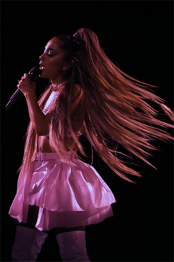 demetrialuvater:  Ariana Grande - “Performs the first show