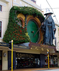 The Embassy Cinema in Wellington, where the world premiere of