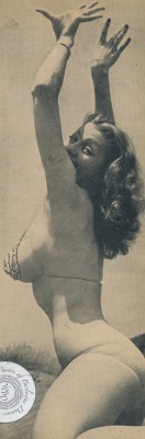 burlyqnell:  Tempest Storm: as scanned from the Summer 1954 issue
