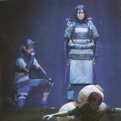 uchiha-mukuro:  Naruto Live Spectacle images from the show programme