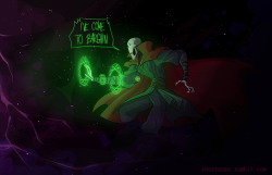 shortsnas:Papyrus as Doctor Strange. This is something ppl have