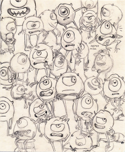 awastrelmescalined:  thirty mikes that my sister and i drew together