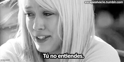 fuera-los-miedos:  Tú no entiendes como me siento, y yo no puedo