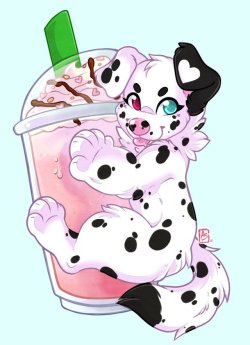 dottipink: holding onto something sweet art by https://twitter.com/MVPDog