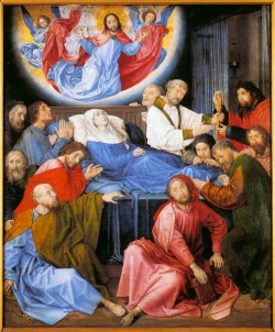 Hugo van der Goes (Ghent c. 1440 - Oudergem 1482); Death of the